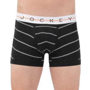 Jockey NY02 Men's Super Combed Cotton Elastane Stretch Printed Trunk with Ultrasoft Waistband (Prints May Vary)