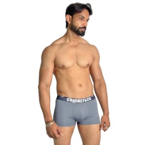 CRICKET&CO Supercool+ Mid-Rise Trunks for Men with Thin Camouflage Waistband, Stretchy & Breathable Polyamide Fabric Underpants, Sweat-Absorbing & 365 Day Quick Cool-Dry Feature Boxer Brief Pack of 1