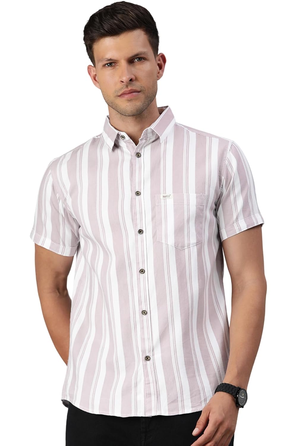 Majestic Man Men's Cotton Slim Fit Shirt - Image 3