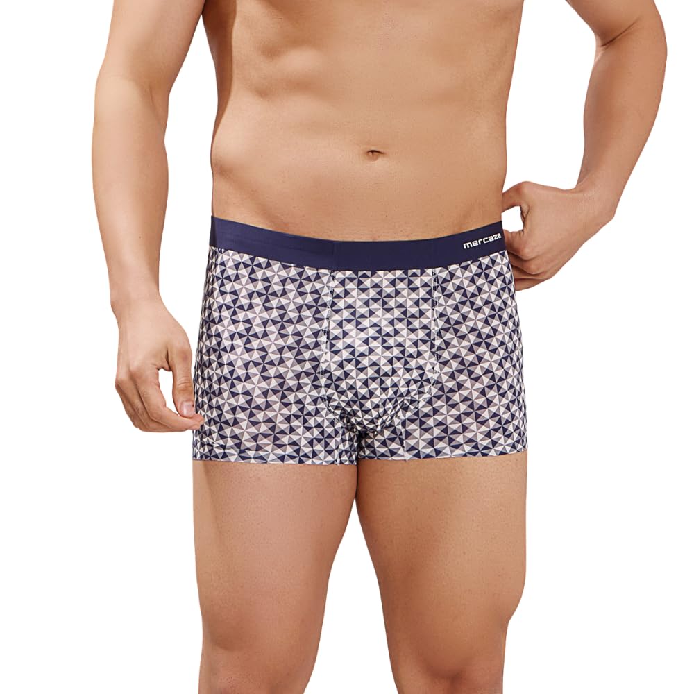 Men's Underwear Trunk - Seamless Fit Comfort-Microfiber Nylon Spandex Printed Innerwear for Men, M111- Ultra Soft, Comfort Fit, 4 Way Flex, Quick Dry, Breathable Fabric - Image 3