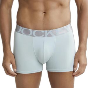 Jockey IC28 Men's Tactel Microfiber Elastane Stretch Solid Trunk with Moisture Move Treatment