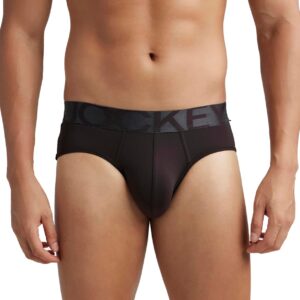 Jockey 8035 Men's Super Combed Cotton Solid Poco Brief with Ultrasoft Concealed Waistband (Pack of 3)