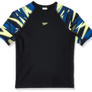 Speedo Boy's Endurance 10 Short Sleeve Suntop