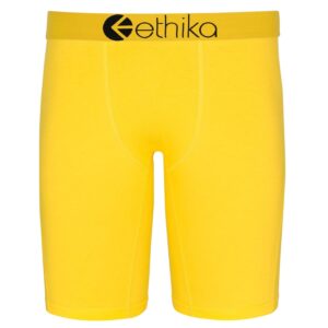 Ethika Men's Extra Thin Elastic Underwear Long Comfortable Ice Silk Breathable Comfort Brief-Boxer-Trunks Imported Material Pack of 3