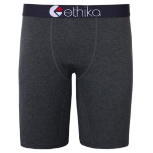 Ethika Men's Modal Cotton Stretch Trunks | Ultra-Soft Breathable Underwear with 4-Way Stretch, Anti-Odour & No Ride-Up Fit | Premium Waistband | Pack of 3